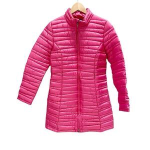 NWT Patagonia Women's Fiona Parka Light-weight Down Insulation Pink Jacket Med